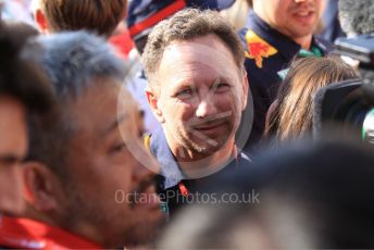 World © Octane Photographic Ltd. Formula 1 - Hungarian GP - Parc Ferme. Christian Horner - Team Principal of Red Bull Racing. Hungaroring, Budapest, Hungary. Sunday 4th August 2019.