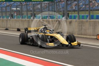 World © Octane Photographic Ltd. FIA Formula 2 (F2) – Hungarian GP - Practice. Virtuosi Racing - Guanyu Zhou. Hungaroring, Budapest, Hungary. Friday 2nd August 2019.