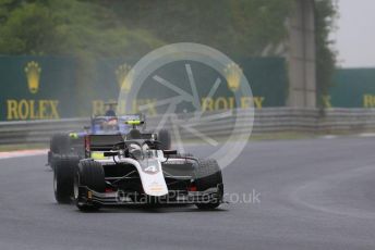 World © Octane Photographic Ltd. FIA Formula 2 (F2) – Hungarian GP - Qualifying. ART Grand Prix - Nyck de Vries and Carlin - Louis Deletraz. Hungaroring, Budapest, Hungary. Friday 2nd August 2019.