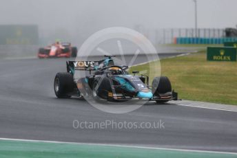 World © Octane Photographic Ltd. FIA Formula 2 (F2) – Hungarian GP - Qualifying. DAMS - Sergio Sette Camara and Prema Racing - Sean Gelael. Hungaroring, Budapest, Hungary. Friday 2nd August 2019.