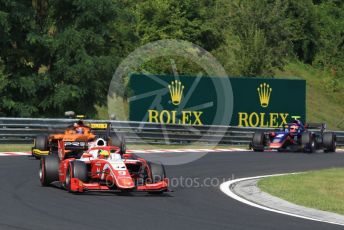 World © Octane Photographic Ltd. FIA Formula 2 (F2) – Hungarian GP - Race 1. Prema Racing – Mick Schumacher and Campos Racing - Jack Aitken. Hungaroring, Budapest, Hungary. Saturday 3rd August 2019.