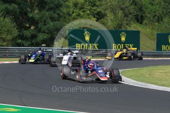 orld © Octane Photographic Ltd. FIA Formula 2 (F2) – Hungarian GP - Race 1. Carlin - Nobuharu Matsushita and Sauber Junior Team - Callum Ilott. Hungaroring, Budapest, Hungary. Saturday 3rd August 2019.