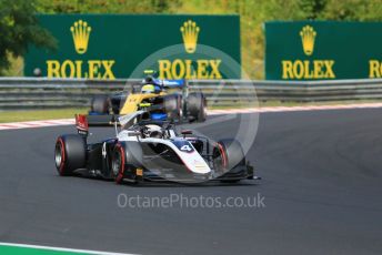 World © Octane Photographic Ltd. FIA Formula 2 (F2) – Hungarian GP - Race 1. ART Grand Prix - Nyck de Vries and Virtuosi Racing - Luca Ghiotto. Hungaroring, Budapest, Hungary. Saturday 3rd August 2019.