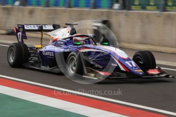 World © Octane Photographic Ltd. FIA Formula 3 (F3) – Hungarian GP – Practice. Trident - Devlin Defrancesco. Hungaroring, Budapest, Hungary. Friday 2nd August 2019.