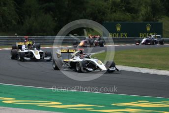 World © Octane Photographic Ltd. FIA Formula 3 (F3) – Hungarian GP – Race 1. ART Grand Prix - Christian Lundgaard and Max Fewtrell. Hungaroring, Budapest, Hungary. Saturday 3rd August 2019.