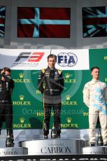World © Octane Photographic Ltd. FIA Formula 3 (F3) – Hungarian GP – Race 1. ART Grand Prix - Christian Lundgaard and Max Fewtrell and HWA Racelab - Jake Hughes. Hungaroring, Budapest, Hungary. Saturday 3rd August 2019.