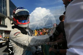 World © Octane Photographic Ltd. FIA Formula 3 (F3) – Hungarian GP – Race 1. HWA Racelab - Jake Hughes. Hungaroring, Budapest, Hungary. Saturday 3rd August 2019.