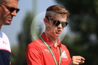 World © Octane Photographic Ltd. FIA Formula 2 (F2) – Hungarian GP - Trackwalk. Sauber Junior Team - Callum Ilott. Hungaroring, Budapest, Hungary. Thursday 1st August 2019.