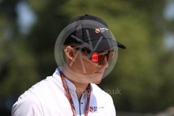 World © Octane Photographic Ltd. FIA Formula 3 (F3) – Hungarian GP – Trackwalk. Sauber Junior Team by Charouz - Fabio Scherer. Hungaroring, Budapest, Hungary. Thursday 1st August 2019.