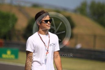 World © Octane Photographic Ltd. FIA Formula 3 (F3) – Hungarian GP – Trackwalk. Trident - Pedro Piquet. Hungaroring, Budapest, Hungary. Thursday 1st August 2019.