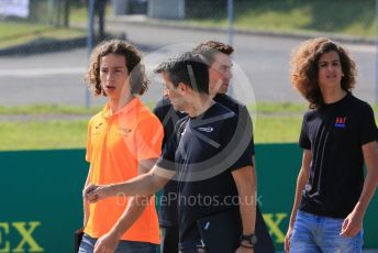 World © Octane Photographic Ltd. FIA Formula 3 (F3) – Hungarian GP – Trackwalk. Campos Racing - Alex Peroni. Hungaroring, Budapest, Hungary. Thursday 1st August 2019.