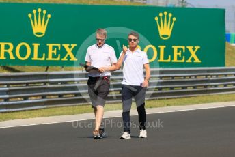 World © Octane Photographic Ltd. Formula 1 – Hungarian GP - Trackwalk. McLaren MCL34 – Lando Norris. Hungaroring, Budapest, Hungary. Thursday 1st August 2019.