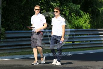 World © Octane Photographic Ltd. Formula 1 – Hungarian GP - Trackwalk. McLaren MCL34 – Lando Norris. Hungaroring, Budapest, Hungary. Thursday 1st August 2019.