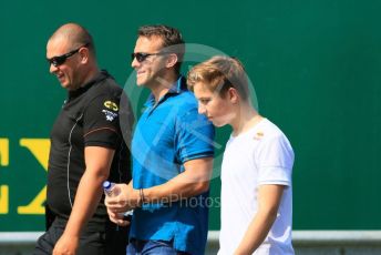 World © Octane Photographic Ltd. FIA Formula 3 (F3) – Hungarian GP – Trackwalk. MP Motorsport - Liam Lawson. Hungaroring, Budapest, Hungary. Thursday 1st August 2019.