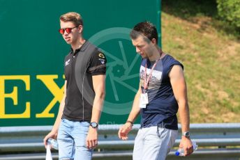 World © Octane Photographic Ltd. FIA Formula 3 (F3) – Hungarian GP – Trackwalk. MP Motorsport - Richard Verschoor. Hungaroring, Budapest, Hungary. Thursday 1st August 2019.