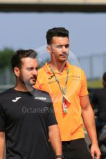 World © Octane Photographic Ltd. FIA Formula 3 (F3) – Hungarian GP – Trackwalk. Campos Racing - Alessio Deledda. Hungaroring, Budapest, Hungary. Thursday 1st August 2019.