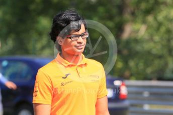 World © Octane Photographic Ltd. FIA Formula 2 (F2) – Hungarian GP - Trackwalk. Campos Racing – Arjun Maini. Hungaroring, Budapest, Hungary. Thursday 1st August 2019.