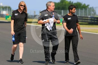 World © Octane Photographic Ltd. FIA Formula 2 (F2) – Hungarian GP - Trackwalk. MP Motorsport - Mahaveer Raghunathan. Hungaroring, Budapest, Hungary. Thursday 1st August 2019.