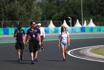 World © Octane Photographic Ltd. FIA Formula 2 (F2) – Hungarian GP - Trackwalk. BWT Arden - Tatiana Calderon. Hungaroring, Budapest, Hungary. Thursday 1st August 2019.