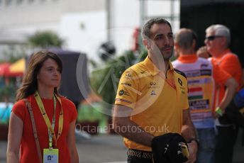 World © Octane Photographic Ltd. Formula 1 - Hungarian GP - Paddock. Cyril Abiteboul - Managing Director of Renault Sport Racing Formula 1 Team. Hungaroring, Budapest, Hungary. Saturday 3rd August 2019.
