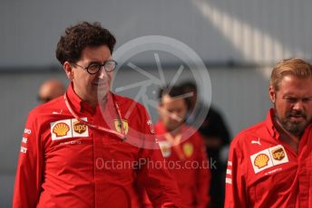 World © Octane Photographic Ltd. Formula 1 - Hungarian GP - Paddock. Mattia Binotto – Team Principal of Scuderia Ferrari. Hungaroring, Budapest, Hungary. Saturday 3rd August 2019.