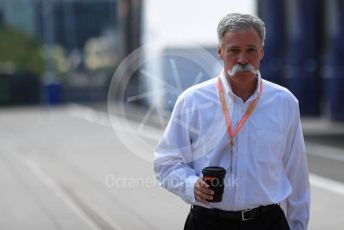 World © Octane Photographic Ltd. Formula 1 - Hungarian GP - Paddock. Chase Carey - Chief Executive Officer of the Formula One Group. Hungaroring, Budapest, Hungary. Saturday 3rd August 2019.