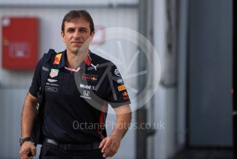 World © Octane Photographic Ltd. Formula 1 - Hungarian GP - Paddock. Pierre Wache – Technical Director at Red Bull Racing. Hungaroring, Budapest, Hungary. Saturday 3rd August 2019.