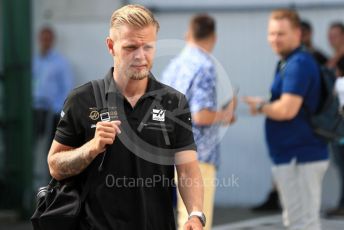 World © Octane Photographic Ltd. Formula 1 – Hungarian GP - Paddock. Rich Energy Haas F1 Team VF19 – Kevin Magnussen. Hungaroring, Budapest, Hungary. Saturday 3rd August 2019.