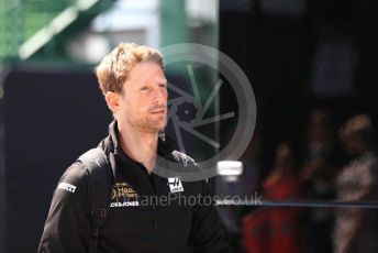 World © Octane Photographic Ltd. Formula 1 – Hungarian GP - Paddock. Rich Energy Haas F1 Team VF19 – Romain Grosjean. Hungaroring, Budapest, Hungary. Saturday 3rd August 2019.