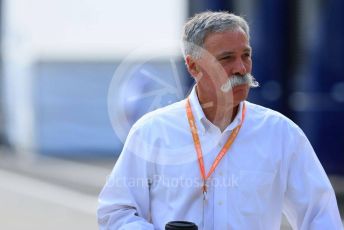 World © Octane Photographic Ltd. Formula 1 - Hungarian GP - Paddock. Chase Carey - Chief Executive Officer of the Formula One Group. Hungaroring, Budapest, Hungary. Saturday 3rd August 2019.