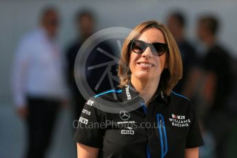 World © Octane Photographic Ltd. Formula 1 - Hungarian GP - Paddock. Claire Williams - Deputy Team Principal of ROKiT Williams Racing. Hungaroring, Budapest, Hungary. Saturday 3rd August 2019.