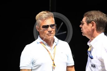 World © Octane Photographic Ltd. Formula 1 – Hungarian GP - Paddock. Mika Salo. Hungaroring, Budapest, Hungary. Sunday 4th August 2019.