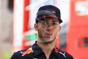 World © Octane Photographic Ltd. Formula 1 – Hungarian GP - Paddock. Aston Martin Red Bull Racing RB15 – Pierre Gasly. Hungaroring, Budapest, Hungary. Sunday 4th August 2019.