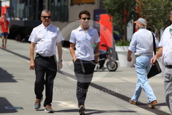 World © Octane Photographic Ltd. Formula 1 – Hungarian GP - Paddock. McLaren MCL34 – Lando Norris. Hungaroring, Budapest, Hungary. Sunday 4th August 2019.