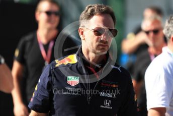World © Octane Photographic Ltd. Formula 1 - Hungarian GP - Paddock. Christian Horner - Team Principal of Red Bull Racing. Hungaroring, Budapest, Hungary. Sunday 4th August 2019.