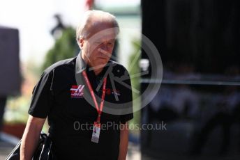World © Octane Photographic Ltd. Formula 1 - Hungarian GP - Paddock. Gene Haas - Founder and Chairman of Rich Energy Haas F1 Team. Hungaroring, Budapest, Hungary. Sunday 4th August 2019.