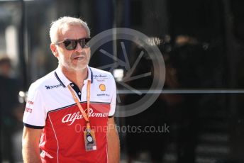 World © Octane Photographic Ltd. Formula 1 - Hungarian GP - Paddock. Beat Zehnder – Team Manager Alfa Romeo Racing. Hungaroring, Budapest, Hungary. Sunday 4th August 2019.