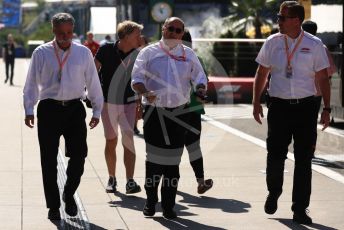 World © Octane Photographic Ltd. Formula 1 - Hungarian GP - Paddock. Chase Carey - Chief Executive Officer of the Formula One Group. Hungaroring, Budapest, Hungary. Sunday 4th August 2019.