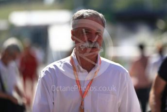 World © Octane Photographic Ltd. Formula 1 - Hungarian GP - Paddock. Chase Carey - Chief Executive Officer of the Formula One Group. Hungaroring, Budapest, Hungary. Sunday 4th August 2019.
