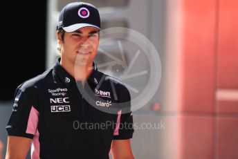 World © Octane Photographic Ltd. Formula 1 – Hungarian GP - Paddock. SportPesa Racing Point RP19 – Lance Stroll. Hungaroring, Budapest, Hungary. Sunday 4th August 2019.