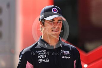 World © Octane Photographic Ltd. Formula 1 – Hungarian GP - Paddock. SportPesa Racing Point RP19 – Lance Stroll. Hungaroring, Budapest, Hungary. Sunday 4th August 2019.
