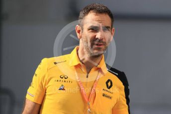 World © Octane Photographic Ltd. Formula 1 - Hungarian GP - Paddock. Cyril Abiteboul - Managing Director of Renault Sport Racing Formula 1 Team. Hungaroring, Budapest, Hungary. Sunday 4th August 2019.