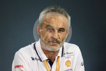 World © Octane Photographic Ltd. Formula 1 - Hungarian GP – Friday FIA Team Press Conference. Beat Zehnder – Team Manager Alfa Romeo Racing. Hungaroring, Budapest, Hungary. Friday 2nd August 2019.