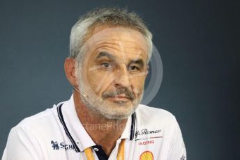 World © Octane Photographic Ltd. Formula 1 - Hungarian GP – Friday FIA Team Press Conference. Beat Zehnder – Team Manager Alfa Romeo Racing. Hungaroring, Budapest, Hungary. Friday 2nd August 2019.