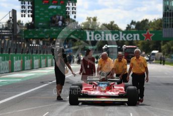 World © Octane Photographic Ltd. Formula 1 – Italian GP - Drivers Parade. Jody Scheckter. Autodromo Nazionale Monza, Monza, Italy. Sunday 8th September 2019.