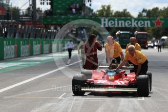 World © Octane Photographic Ltd. Formula 1 – Italian GP - Drivers Parade. Jody Scheckter. Autodromo Nazionale Monza, Monza, Italy. Sunday 8th September 2019.