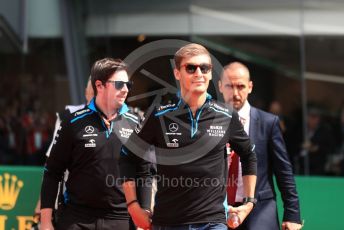 World © Octane Photographic Ltd. Formula 1 – Italian GP - Drivers Parade. ROKiT Williams Racing FW 42 – George Russell. Autodromo Nazionale Monza, Monza, Italy. Sunday 8th September 2019.