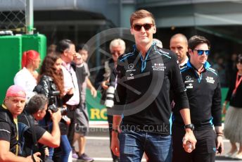 World © Octane Photographic Ltd. Formula 1 – Italian GP - Drivers Parade. ROKiT Williams Racing FW 42 – George Russell. Autodromo Nazionale Monza, Monza, Italy. Sunday 8th September 2019.