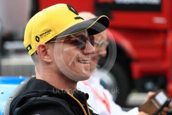 World © Octane Photographic Ltd. Formula 1 – Italian GP - Drivers Parade. Renault Sport F1 Team RS19 – Nico Hulkenberg. Autodromo Nazionale Monza, Monza, Italy. Sunday 8th September 2019.