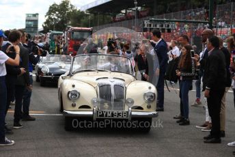 World © Octane Photographic Ltd. Formula 1 – Italian GP - Drivers Parade. SportPesa Racing Point RP19 - Sergio Perez. Autodromo Nazionale Monza, Monza, Italy. Sunday 8th September 2019.